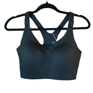 Brooks Dare Racerback Run Bra 2.0 Black 34E High Impact Adjustable NWT